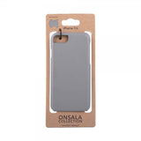 Onsala iPhone 6/6S/7/8/SE Deksel Ekte Skinn Grå