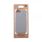 Onsala iPhone 6/6S/7/8/SE Deksel Tekstil Grå