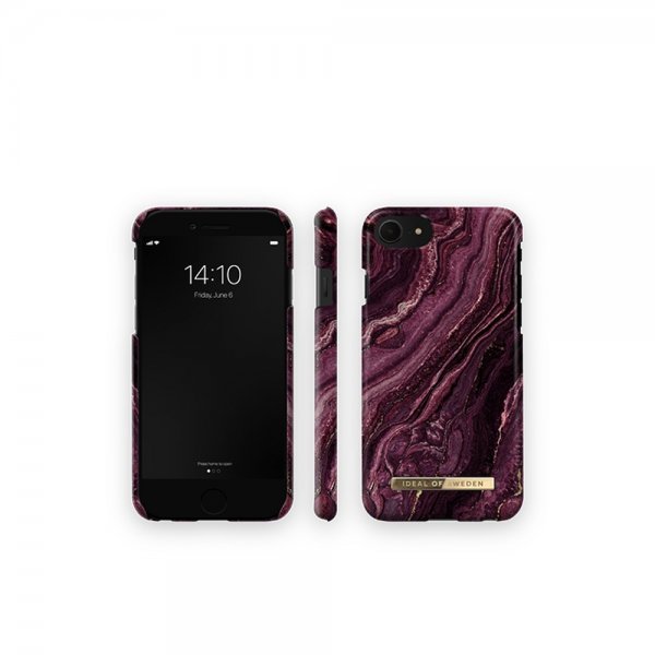 Ideal of Sweden iPhone 6/6S/7/8/SE Deksel Fashion Case Golden Plum