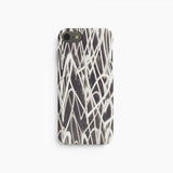 agood company iPhone 6/6S/7/8/SE Deksel Växtbaserat Graffiti Heart Black White