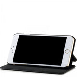 holdit iPhone 6/6S Plus/iPhone 7 Plus/iPhone 8 Plus Etui SlimFlip Wallet Svart