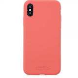 holdit iPhone X/Xs Deksel Silikon Coral