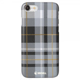 Krusell iPhone 7/8/SE Deksel Limited Cover Plaid Dark Grey