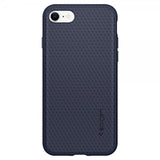 Spigen iPhone 7/8/SE Deksel Liquid Air Midnight Blue