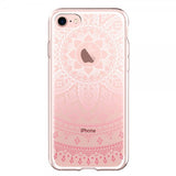 Spigen iPhone 7/8/SE Deksel Liquid Crystal Shine Pink