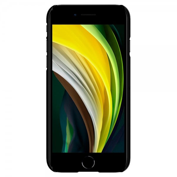 Spigen iPhone 7/8/SE Deksel Thin Fit Jet Black