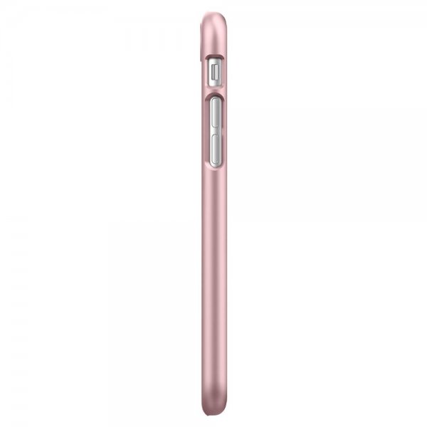 Spigen iPhone 7/8/SE Deksel Thin Fit Rosegull