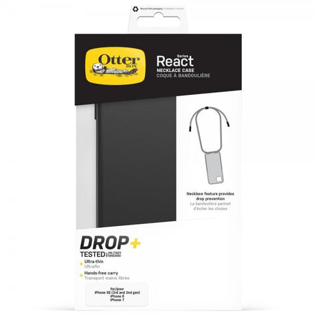 Otterbox iPhone 7/8/SE Deksel React Necklace Svart