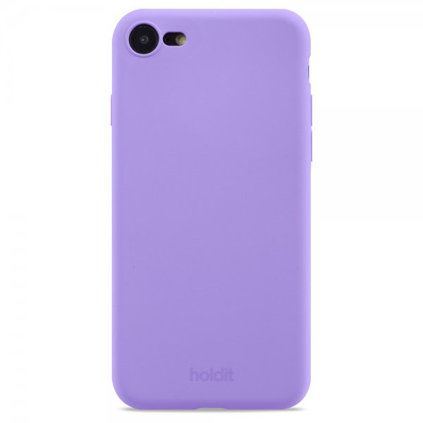 holdit iPhone 7/8/SE Deksel Silikon Violet