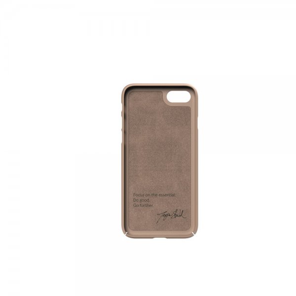 Nudient iPhone 7/8/SE Deksel Thin Case V3 Clay Beige