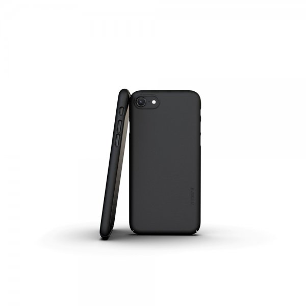 Nudient iPhone 7/8/SE Deksel Thin Case V3 Ink Black