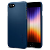Spigen iPhone 7/8/SE Deksel Thin Fit Navy Blue
