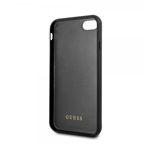 Guess iPhone 7/8/SE Deksel Glitter Peony Rosa