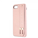Guess iPhone 7/8/SE Deksel Saffiano Strap Case Rosegull
