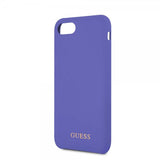 Guess iPhone 7/8/SE Deksel Silikoni Logo Lilla