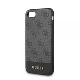 Guess iPhone 7/8/SE Deksel Stripe Cover Grå