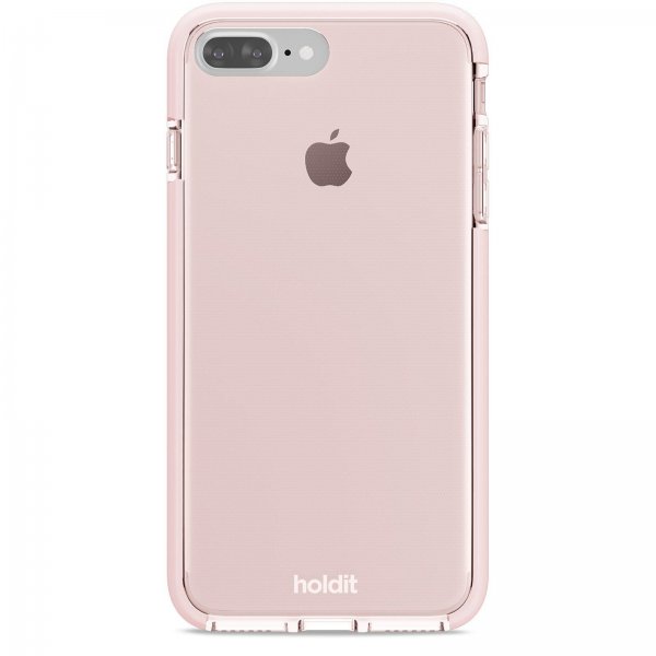 holdit iPhone 7 Plus/iPhone 8 Plus Deksel Seethru Blush Pink