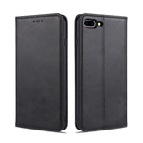 Rvelon iPhone 7 Plus/iPhone 8 Plus Etui Detachable Wallet Case Svart