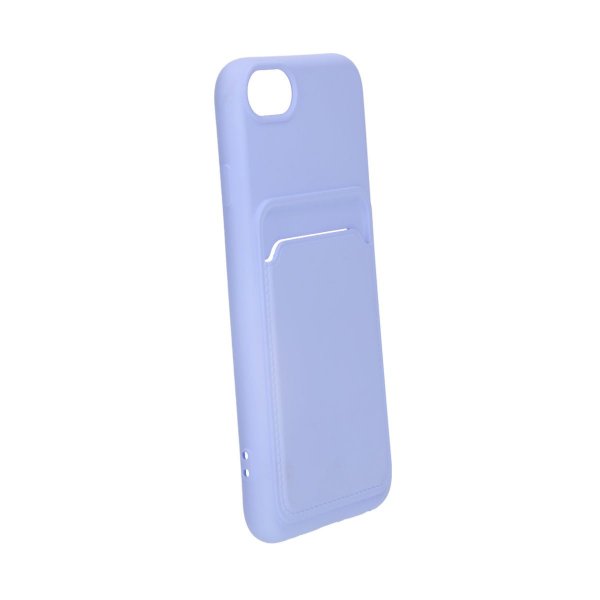 iPhone 7/iPhone 8/iPhone SE 2020/iPhone SE 2022 Deksel Kortholder Lilla