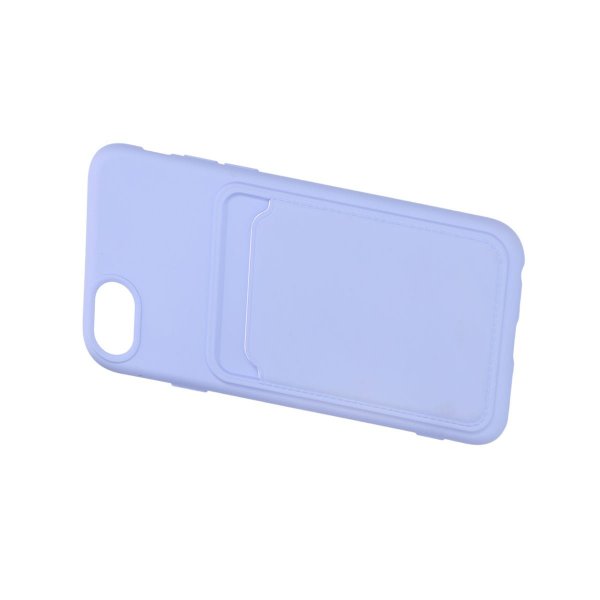 iPhone 7/iPhone 8/iPhone SE 2020/iPhone SE 2022 Deksel Kortholder Lilla