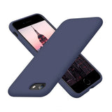 Rvelon iPhone 7/8/SE Deksel Silikon Blå