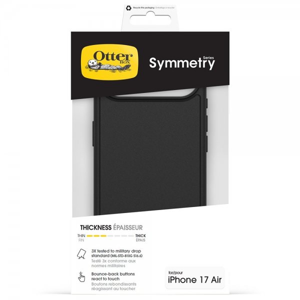 Otterbox iPhone Air Deksel Symmetry MagSafe Svart