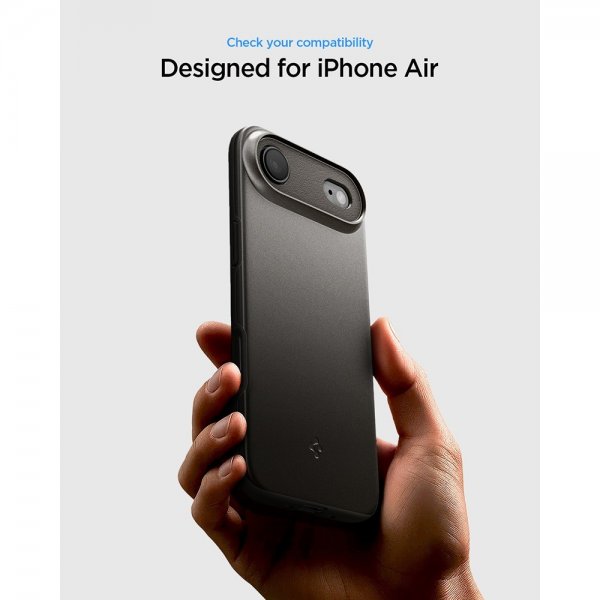 Spigen iPhone Air Deksel Thin Fit MagFit Gunmetal