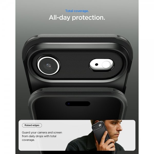 Spigen iPhone Air Deksel Tough Armor T MagFit Svart