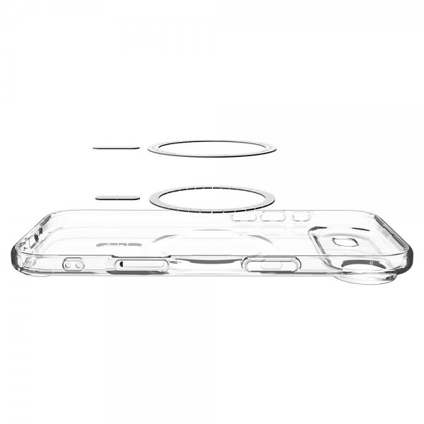 Spigen iPhone Air Deksel Ultra Hybrid MagFit Clear White