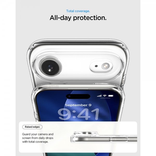 Spigen iPhone Air Deksel Ultra Hybrid MagFit Frost White