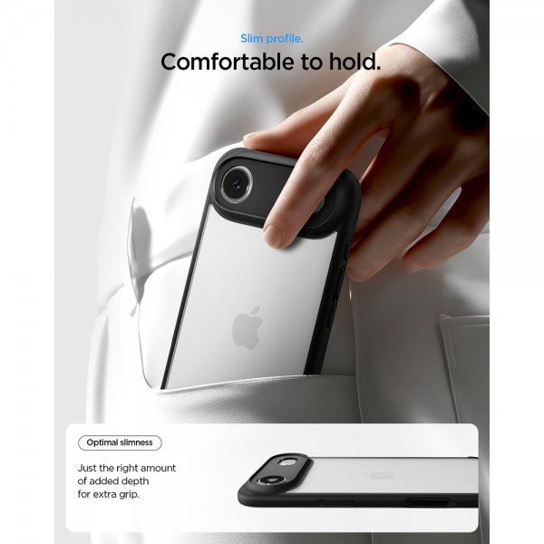 Spigen iPhone Air Deksel Ultra Hybrid Matte Black
