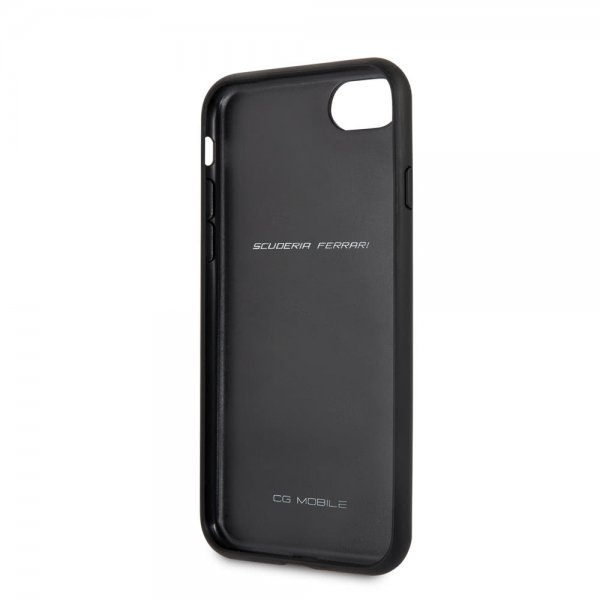 Ferrari iPhone 7/8/SE Deksel On Track Svart
