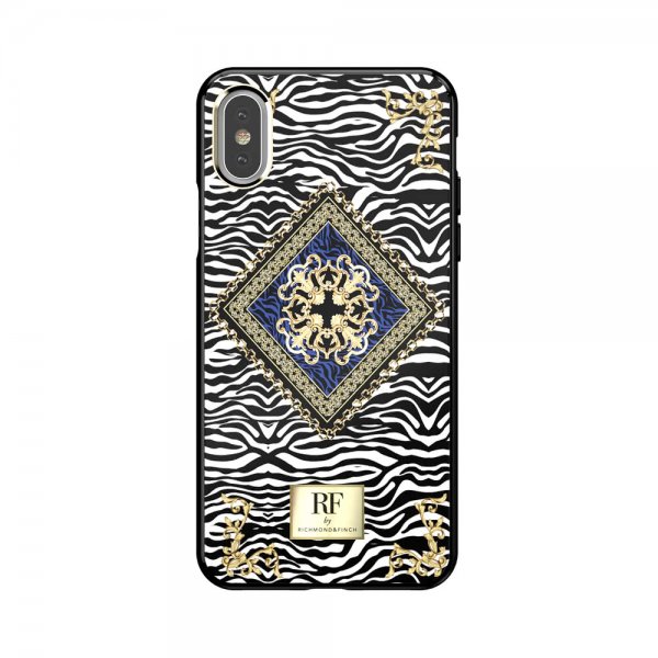 Richmond & Finch iPhone X/Xs Deksel Zebra Chain