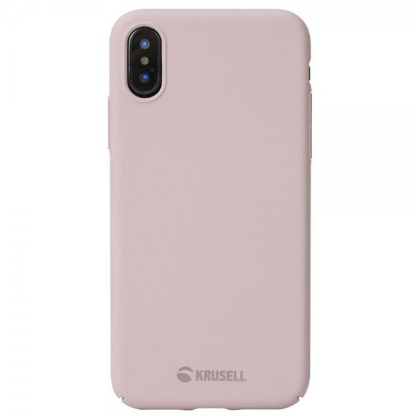 Krusell iPhone X/Xs Deksel Sandby Cover Dusty Pink