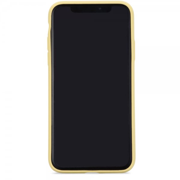 holdit iPhone X/Xs Deksel Silikon Gul
