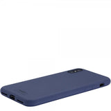 holdit iPhone X/Xs Deksel Silikon Navy Blue