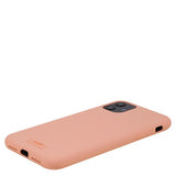 holdit iPhone 11 Deksel Silikon Pink Peach