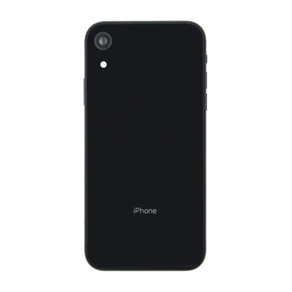 iPhone XR Bakside med Komplett Ramme - Svart