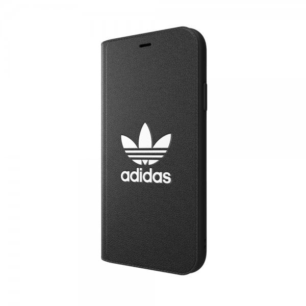 Adidas iPhone Xr Etui OR Booklet Case BASIC FW18 Svart HHvit Logga