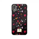 Richmond & Finch iPhone Xr Deksel Heart And Kisses