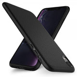 Spigen iPhone Xr Deksel Liquid Air Matte Black