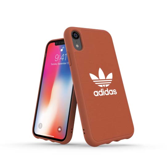 Adidas iPhone Xr Deksel OR Moulded Case Canvas FW18 Shift Oransje