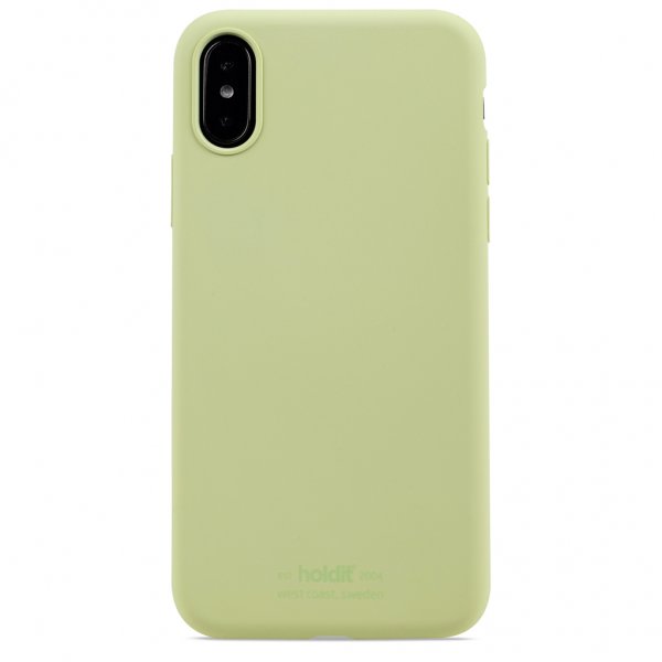 holdit iPhone X/Xs Deksel Silikon Kiwi