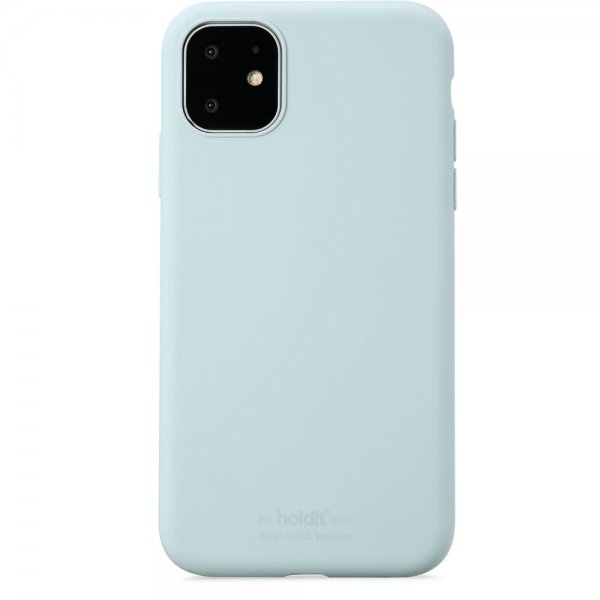 holdit iPhone 11 Deksel Silikon Mint