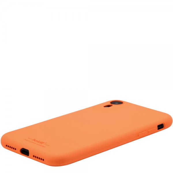 holdit iPhone Xr Deksel Silikon Oransje