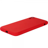 holdit iPhone Xr Deksel Silikon Ruby Red