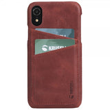 Krusell iPhone Xr Deksel Sunne CardCover Vintage Red