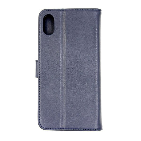 iPhone Xs Max Etui med Stativ Blå