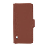iPhone Xs Max Etui Utbrettbar Kortlomme Brun