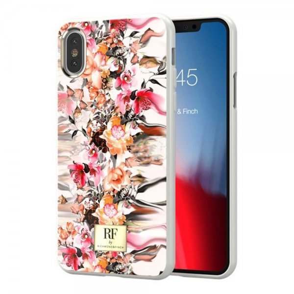 Richmond & Finch iPhone Xs Max Deksel Marble Flower